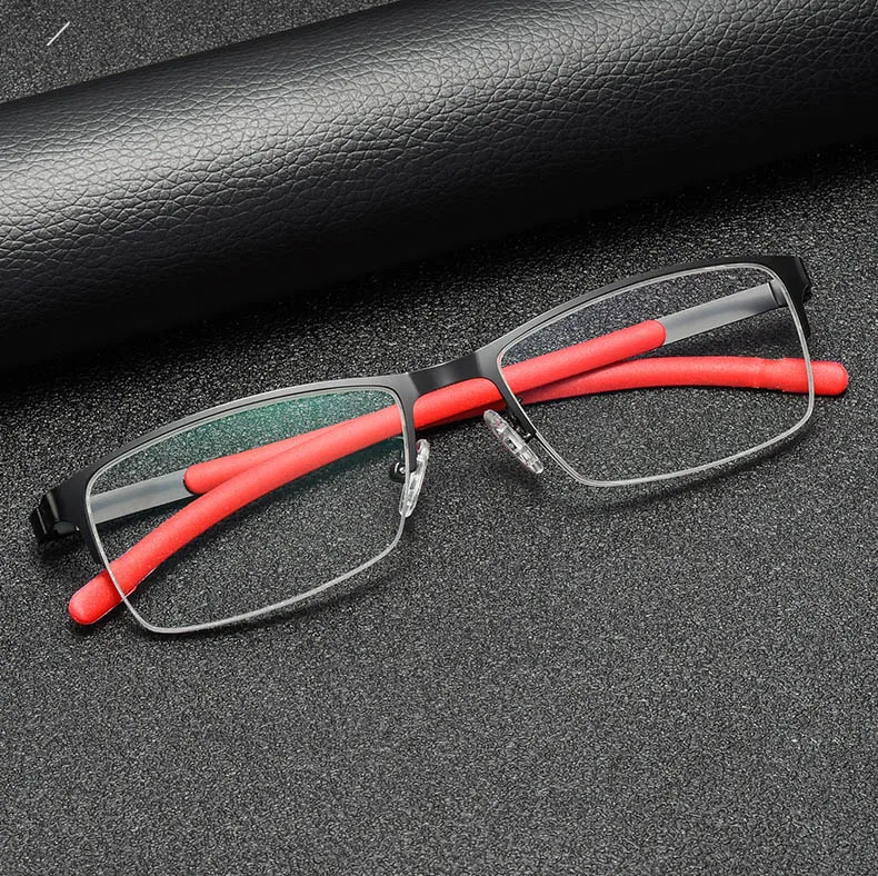 Fotochromowe okulary dla krótkowzroczności ze stopu tytanu Kobiety Mężczyźni Okulary korekcyjne -0,5 -0,75 -1 -1,25 -1,5 -2 -2,5 do -6 22 S41222a646d8e41a8b275746bfc3b47c6N