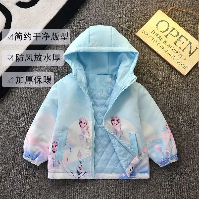 Disney Elsa cute girls' quilted jacket animation new autumn and winter thickened jacket comfortable and soft holiday gift
Disney Elsa cute girls' quilted jacket animation new autumn and winter thickened jacket comfortable and soft holiday gift