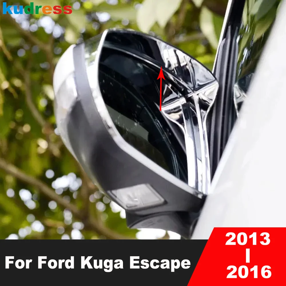 Rearview Mirror Eyebrow Cover Trim For Ford Kuga Escape 2013-2015 2016 Chrome Car Side Mirrors Rain Sun Visor Guard Accessories
Rearview Mirror Eyebrow Cover Trim For Ford Kuga Escape 2013-2015 2016 Chrome Car Side Mirrors Rain Sun Visor Guard Accessories