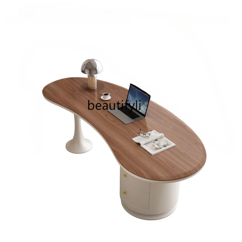 Cream Style Solid Wood Desk Light Luxury Modern Home Study Computer Desk Medical Beauty Desk
Cream Style Solid Wood Desk Light Luxury Modern Home Study Computer Desk Medical Beauty Desk