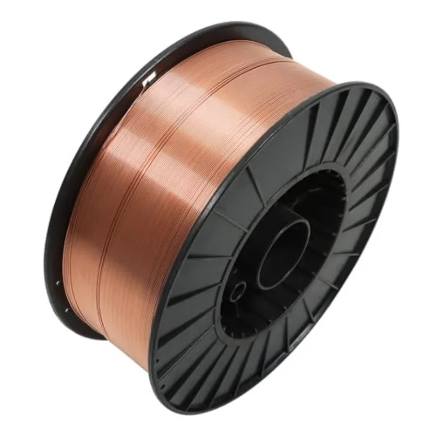 ER70S-6 Mild Steel 0.030 Inch MIG Welding Wire Low Splatter 44 Pound Spool Fit for All Position Gas Welding
ER70S-6 Mild Steel 0.030 Inch MIG Welding Wire Low Splatter 44 Pound Spool Fit for All Position Gas Welding