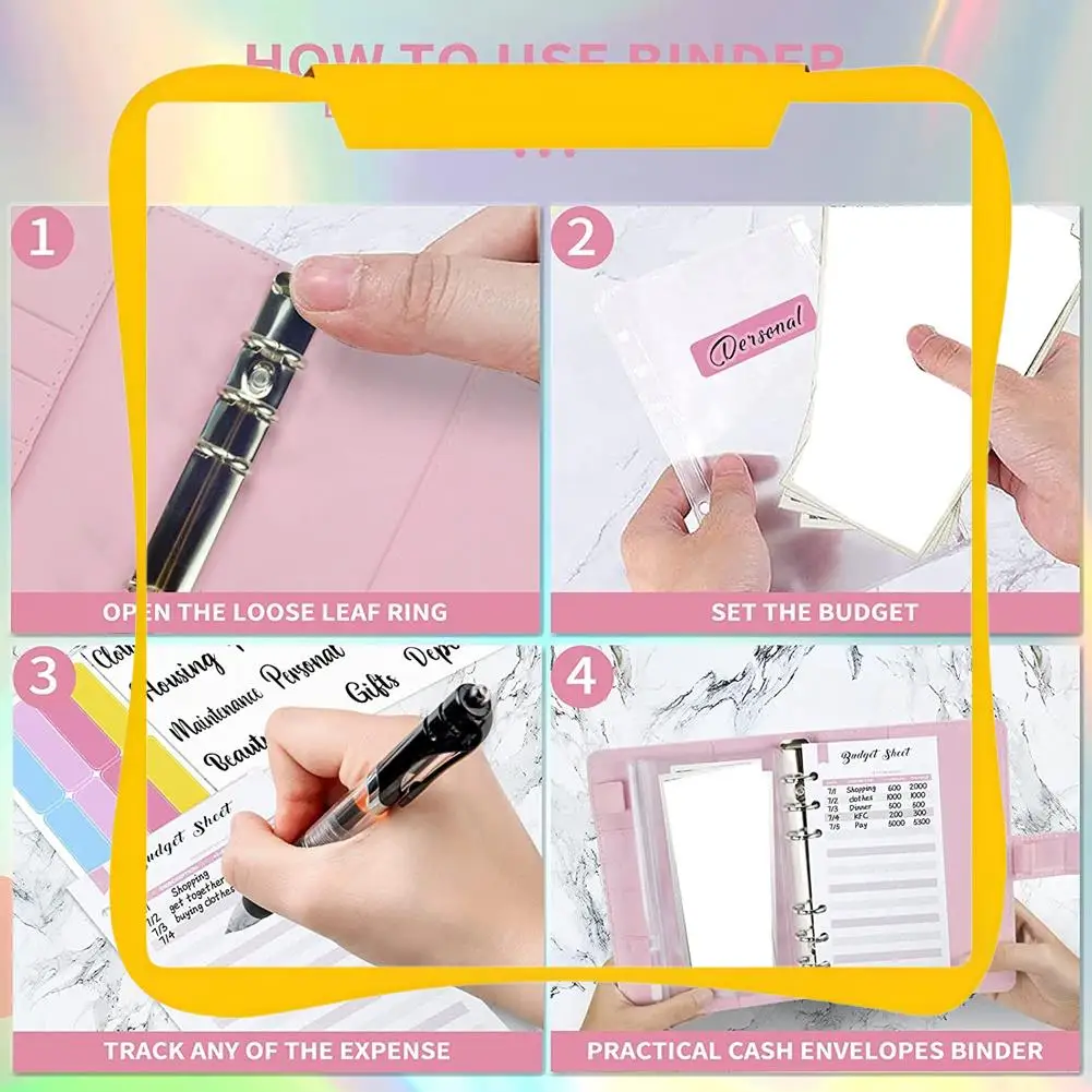 Budget Binder Set - Budget Binder With Cash Envelopes, Cash Organizer Money Saving Binder Cash Envelopes For Budgeting
Budget Binder Set - Budget Binder With Cash Envelopes, Cash Organizer Money Saving Binder Cash Envelopes For Budgeting