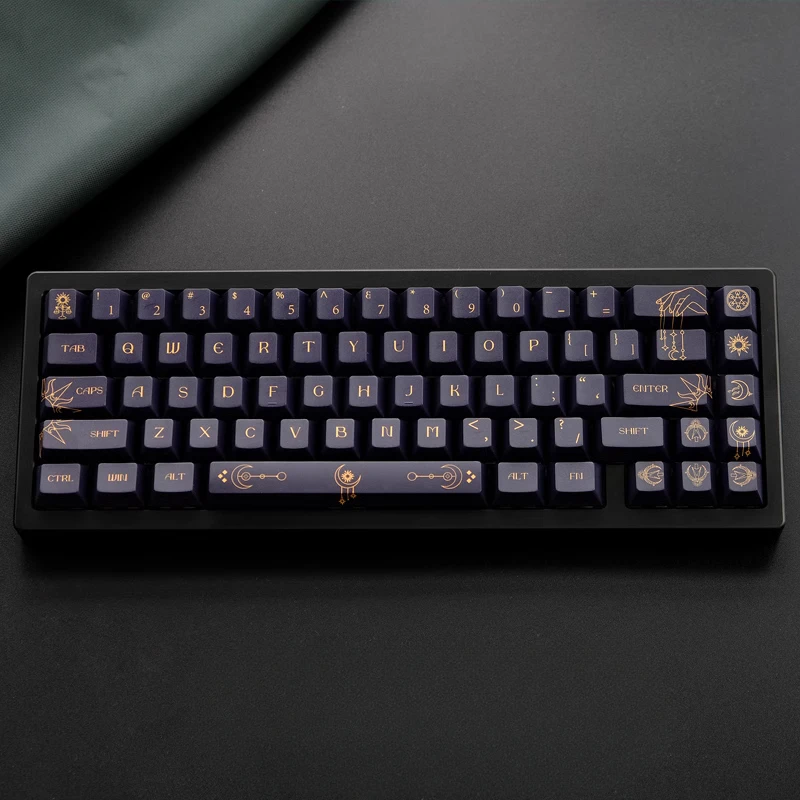 Constellation keycap pbt five-sided sublimation original factory highly suitable for 61/87/75/104/98 and other mechanical keyboa
Constellation keycap pbt five-sided sublimation original factory highly suitable for 61/87/75/104/98 and other mechanical keyboa