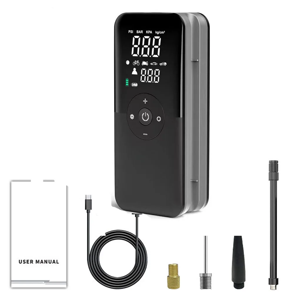 Portable Compressor Digital Cordless Car Tyre Inflator Rechargeable Auto Air Pump Tire Inflator For Bicycle Balls Mobile Power
Portable Compressor Digital Cordless Car Tyre Inflator Rechargeable Auto Air Pump Tire Inflator For Bicycle Balls Mobile Power