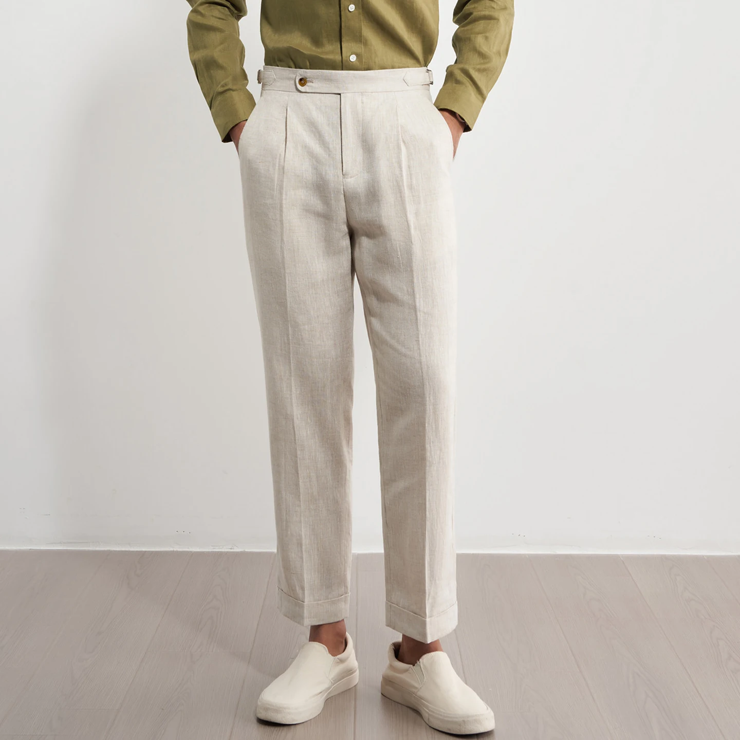 2026 New Naples Linen Casual Pants for Men, Summer Comfortable Business Straight-Leg Dress Pants, Large Size Long Pants
2026 New Naples Linen Casual Pants for Men, Summer Comfortable Business Straight-Leg Dress Pants, Large Size Long Pants