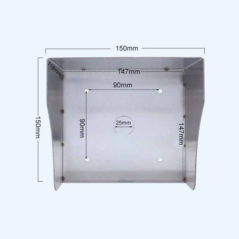 Stainless steel Rain Waterproof for outdoor socket access control charging pile sun protection anti-collision protective cover
Stainless steel Rain Waterproof for outdoor socket access control charging pile sun protection anti-collision protective cover