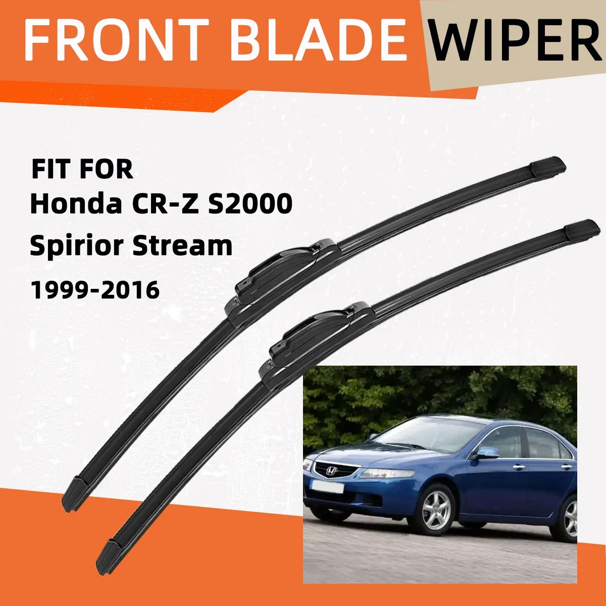 Double Rubber Car Wipers for Honda CR-Z S2000 Spirior Stream Front Blade Brushes Automobiles Cutter Accessorie Windscreen Wiper
Double Rubber Car Wipers for Honda CR-Z S2000 Spirior Stream Front Blade Brushes Automobiles Cutter Accessorie Windscreen Wiper