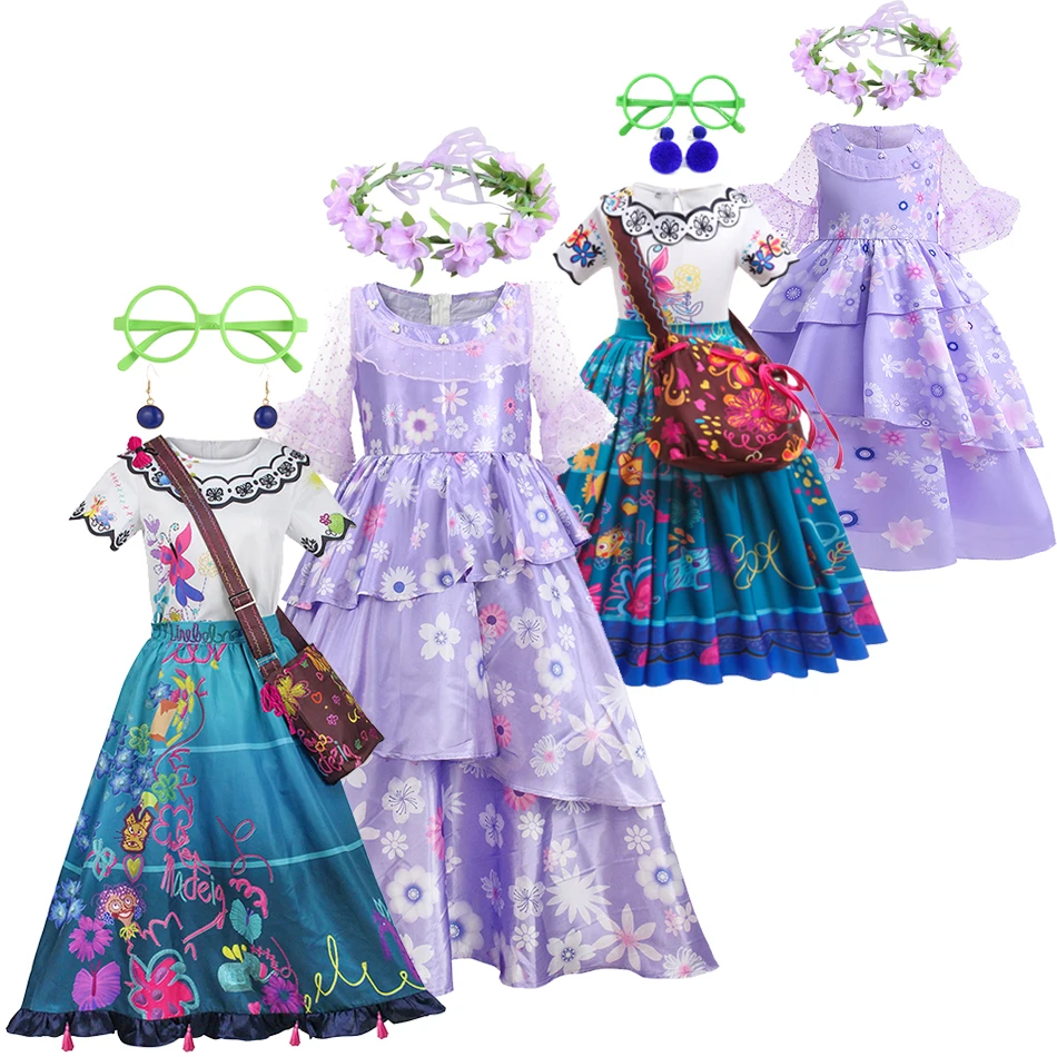 Mirabel Dress For Mother Adult Halloween Cosplay Princess Costumes Kid Isabela Fancy Family Clothes Carnival Party Prom Vestidos
Mirabel Dress For Mother Adult Halloween Cosplay Princess Costumes Kid Isabela Fancy Family Clothes Carnival Party Prom Vestidos