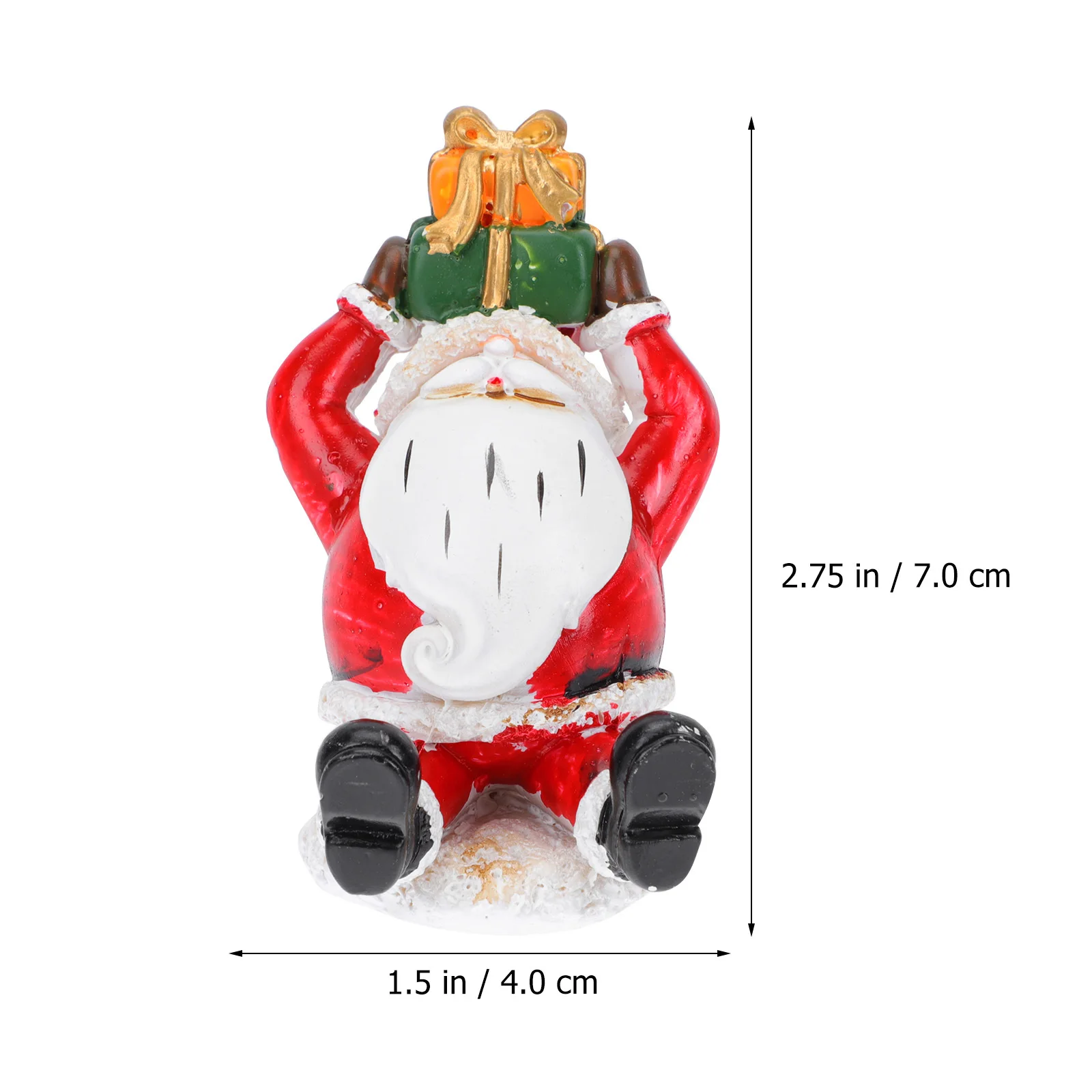 1Pcs Vintage Cartoon Santa Decor Delicate Resin Craft for Living Room Bedroom Office Xmas Party Scene Small Ornament
1Pcs Vintage Cartoon Santa Decor Delicate Resin Craft for Living Room Bedroom Office Xmas Party Scene Small Ornament