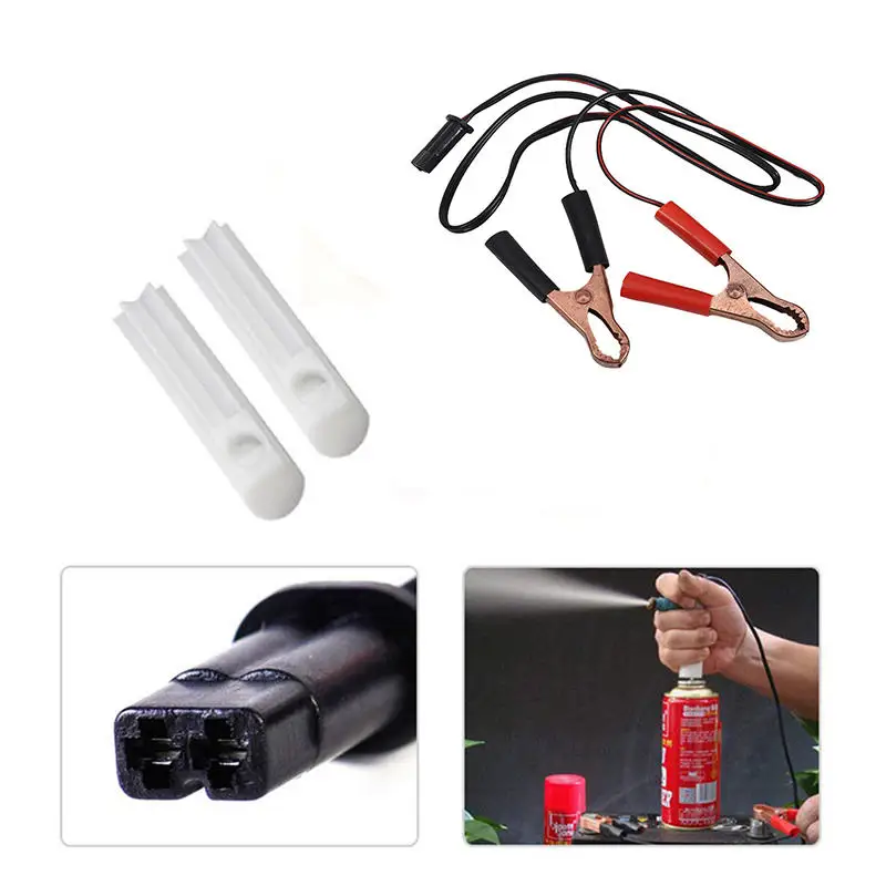 Car Fuel Injector Cleaning Tool Manual DIY Adapter Power Line Nozzle Washing Cleaner Kit
Car Fuel Injector Cleaning Tool Manual DIY Adapter Power Line Nozzle Washing Cleaner Kit