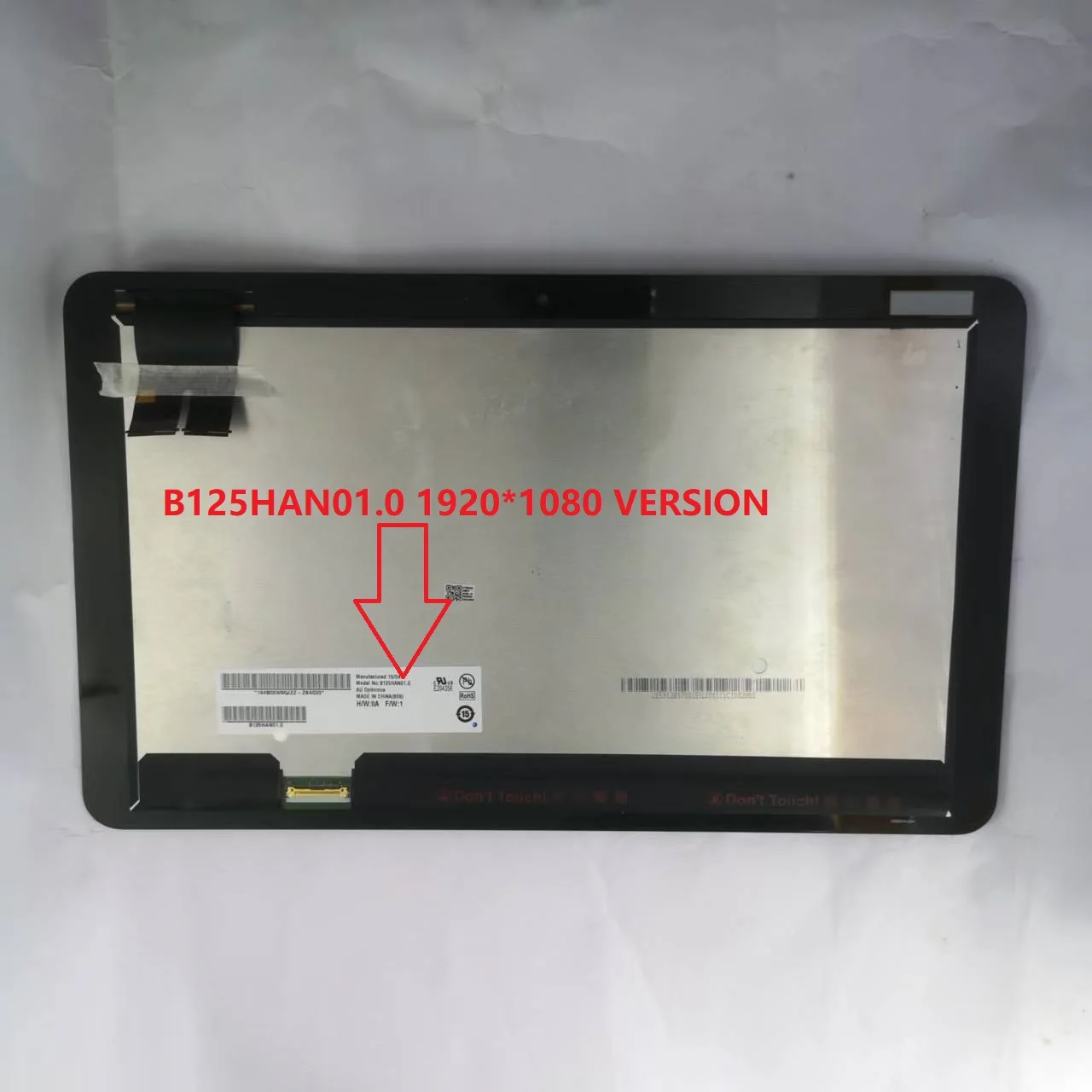12.5" LCD LED Touch Screen Digitizer Glass Assembly For Asus T3 Chi T300 Chi T3CHI T300CHI B125HAN01.0 1920*1080
12.5" LCD LED Touch Screen Digitizer Glass Assembly For Asus T3 Chi T300 Chi T3CHI T300CHI B125HAN01.0 1920*1080