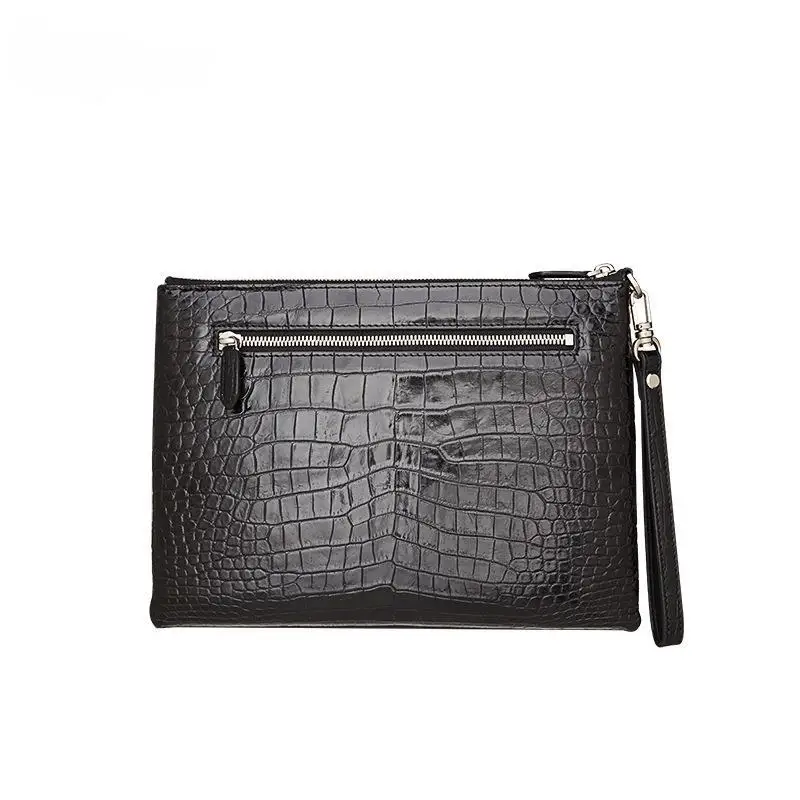 2025 Trend Crocodile Leather Envelope Bag Zipper Multi-card Slot Casual Business Wallet Men's Handbag Coin Purses Holders Purse
2025 Trend Crocodile Leather Envelope Bag Zipper Multi-card Slot Casual Business Wallet Men's Handbag Coin Purses Holders Purse