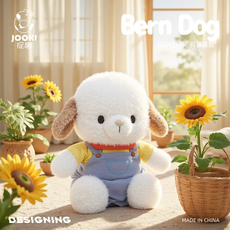 JOOKI Bernese Dog Plush Toy Cute Soft Stuffed Animal With Denim Overalls Sleeping Pillow Doll For Girls Kids Birthday Gift
JOOKI Bernese Dog Plush Toy Cute Soft Stuffed Animal With Denim Overalls Sleeping Pillow Doll For Girls Kids Birthday Gift