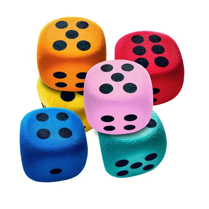 Красочные игральные кости, 6X, большие кости из пенопласта, 1,5 дюйма, игрушка с закругленными краями для детей 3, обучающее пособие для дома, кемпинга, мальчиков, семьи, девочек
Красочные игральные кости, 6X, большие кости из пенопласта, 1,5 дюйма, игрушка с закругленными краями для детей 3, обучающее пособие для дома, кемпинга, мальчиков, семьи, девочек
