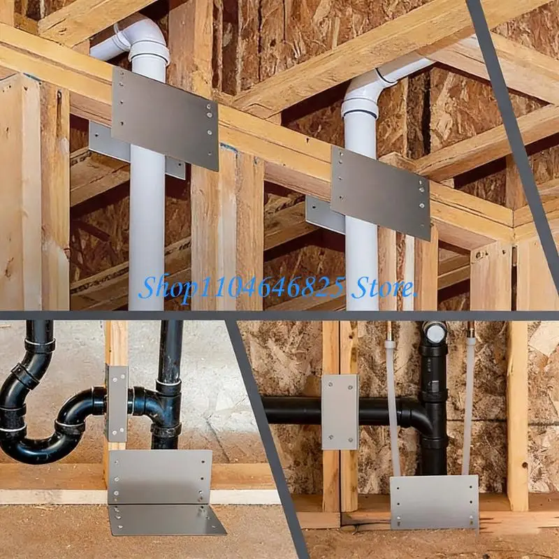 Pack of 4 Quick Install Cable Protect Plate Specifically Produced for Wooden Studs
Pack of 4 Quick Install Cable Protect Plate Specifically Produced for Wooden Studs
