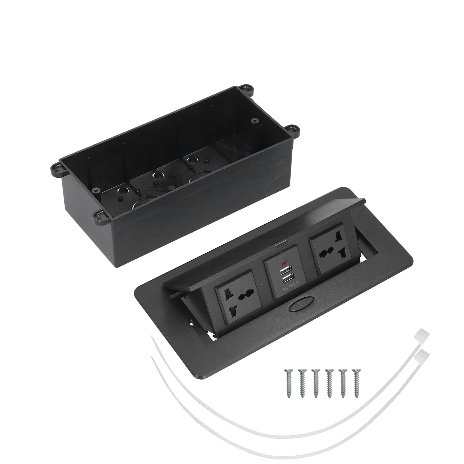 Настольная выдвижная розетка с двумя USB-портами, блок розеток-разветвителей, 250В J29 для дома и офиса
Настольная выдвижная розетка с двумя USB-портами, блок розеток-разветвителей, 250В J29 для дома и офиса