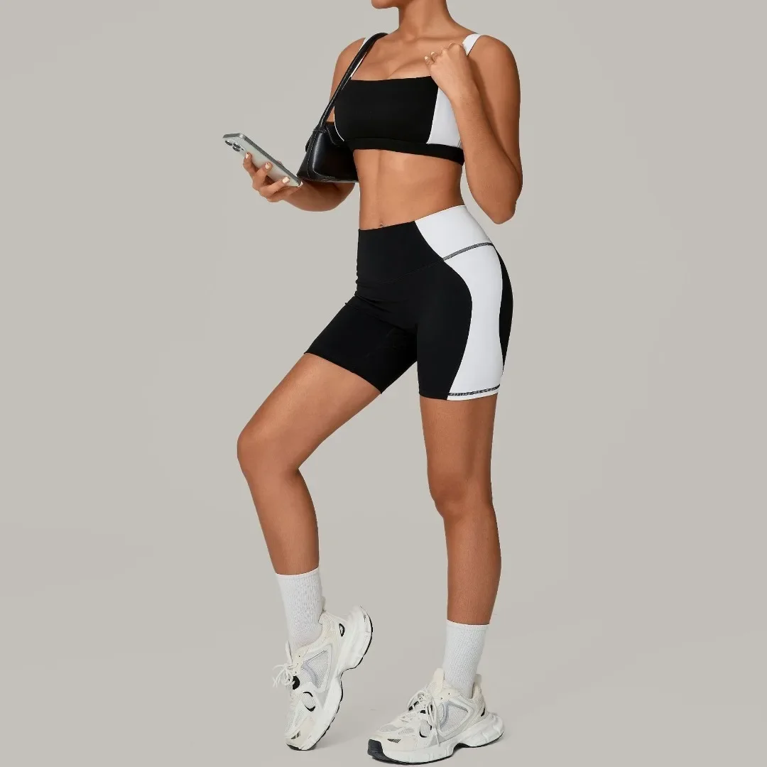 Yoga Set Sports Fitness Peach Hip Slim Backless Breathable Quick-drying Shorts Sports Bra Workout Clothing Gym Shorts Suit Women
Yoga Set Sports Fitness Peach Hip Slim Backless Breathable Quick-drying Shorts Sports Bra Workout Clothing Gym Shorts Suit Women