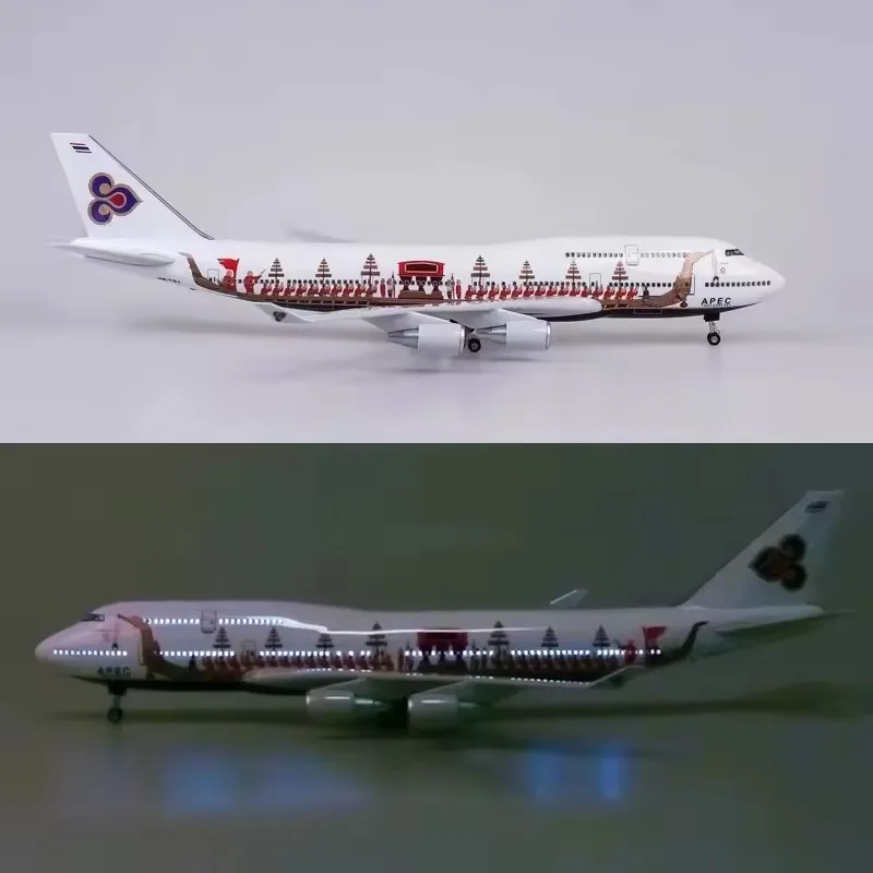Новая литая под давлением модель в масштабе 1:150, тайская лодка-дракон Airways Boeing 747, полимерный самолет Airbus со световыми колесами, коллекция игрушек
Новая литая под давлением модель в масштабе 1:150, тайская лодка-дракон Airways Boeing 747, полимерный самолет Airbus со световыми колесами, коллекция игрушек