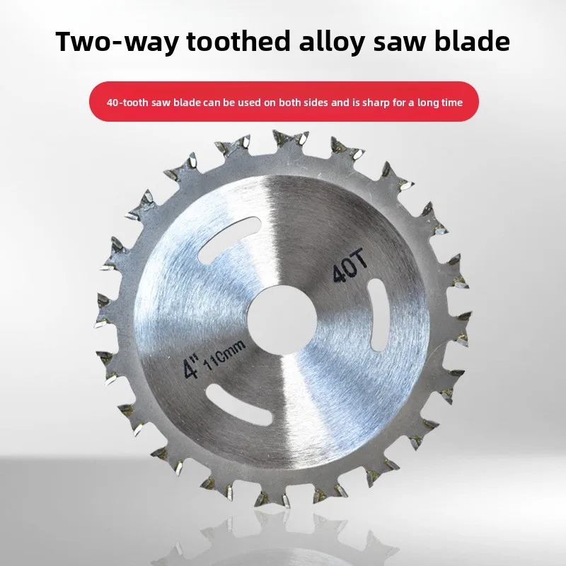 4 Inch Double Sided Carbide Saw Blade Bidirectional Wood Cutting Disc
4 Inch Double Sided Carbide Saw Blade Bidirectional Wood Cutting Disc