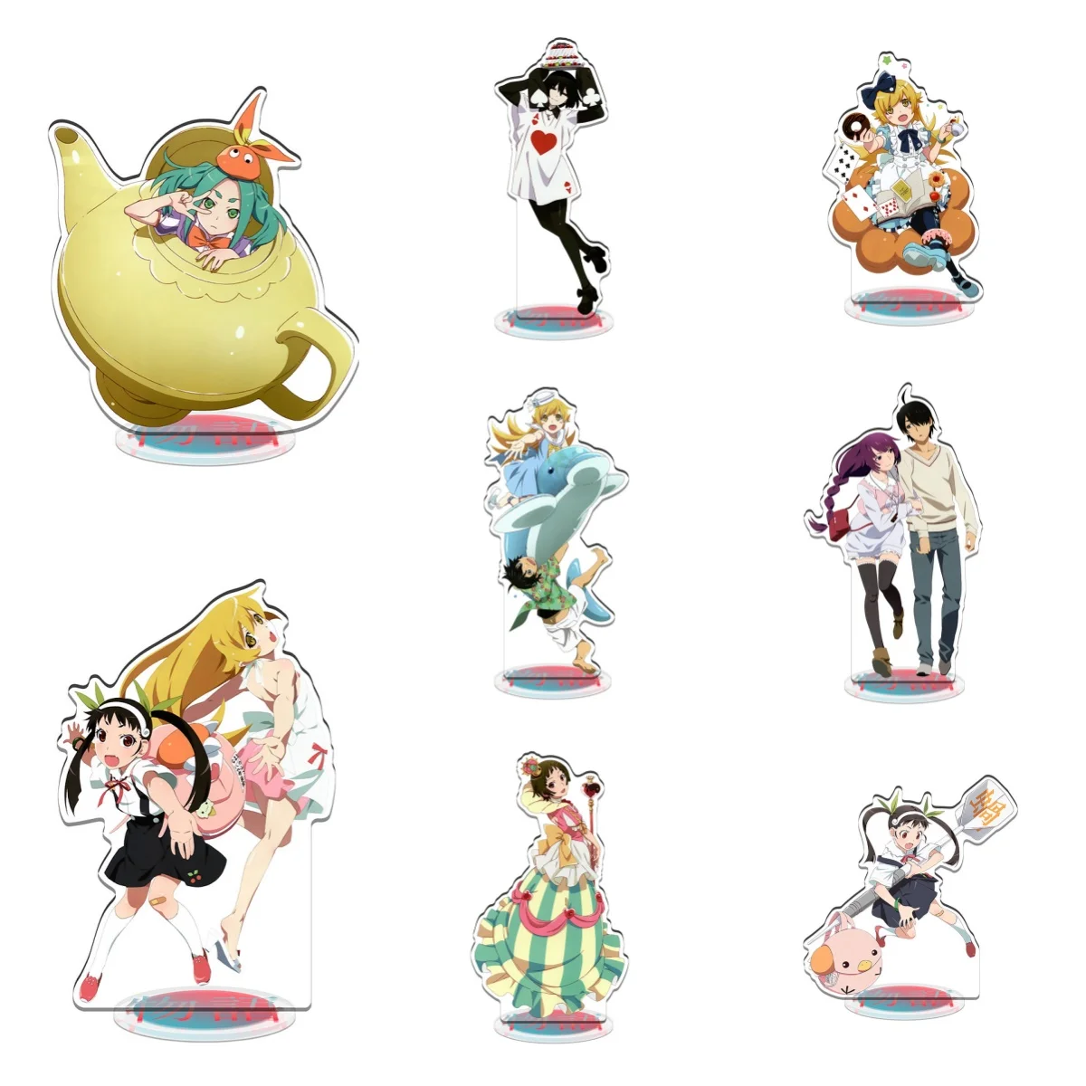Anime Off & Monster Season Koyomi Araragi Fugure Acrylic Stand Desk Ornaments Ononoki Yotsugi Statue Hachikuji Mayoi 15cm Gifts
Anime Off & Monster Season Koyomi Araragi Fugure Acrylic Stand Desk Ornaments Ononoki Yotsugi Statue Hachikuji Mayoi 15cm Gifts