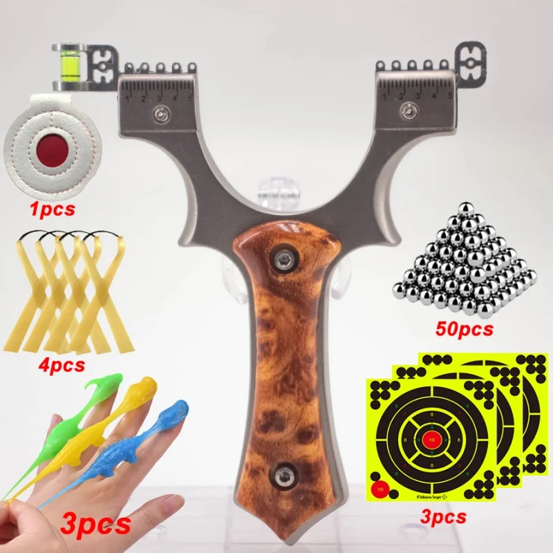 High Quality Hunting Stainless steel Slingshot With Flat Rubber Band Outdoor Sports Hunting Shooting Catapult Accessorie
High Quality Hunting Stainless steel Slingshot With Flat Rubber Band Outdoor Sports Hunting Shooting Catapult Accessorie