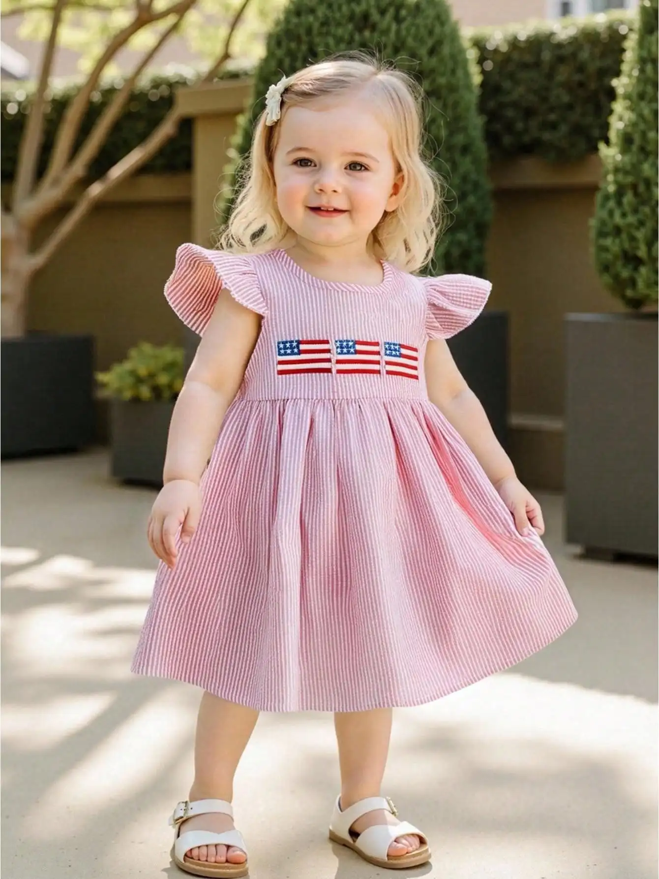 Toddler Baby 4th Of July Outfit Girls Fourth Of July Dress American Flag Smocked Dresses Independence Day Clothes
Toddler Baby 4th Of July Outfit Girls Fourth Of July Dress American Flag Smocked Dresses Independence Day Clothes