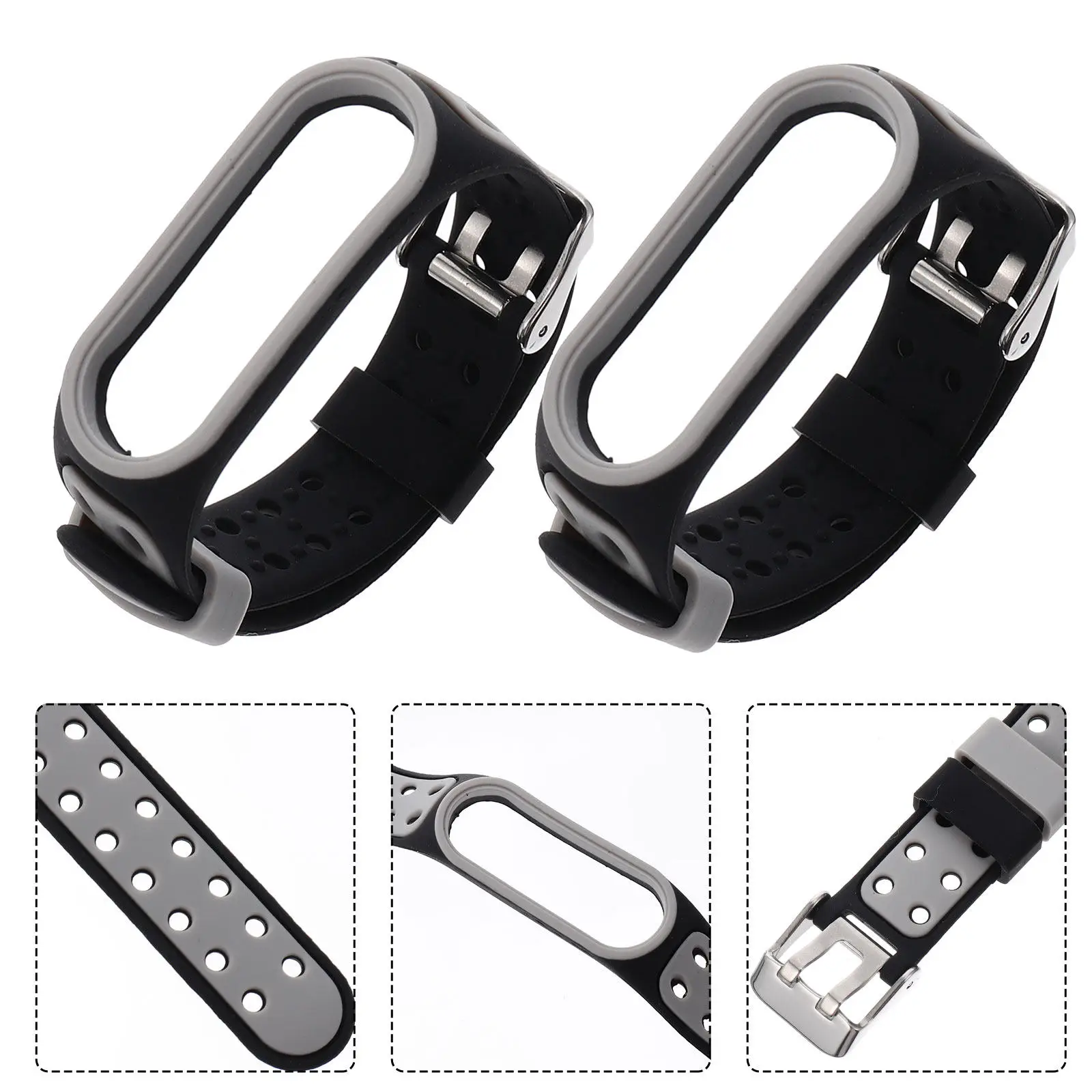 2Pcs Flexible Silicone Watch Strap for 5 Easy Install Remove Adjustable Comfort Band for Fitness Running Business Casual
2Pcs Flexible Silicone Watch Strap for 5 Easy Install Remove Adjustable Comfort Band for Fitness Running Business Casual