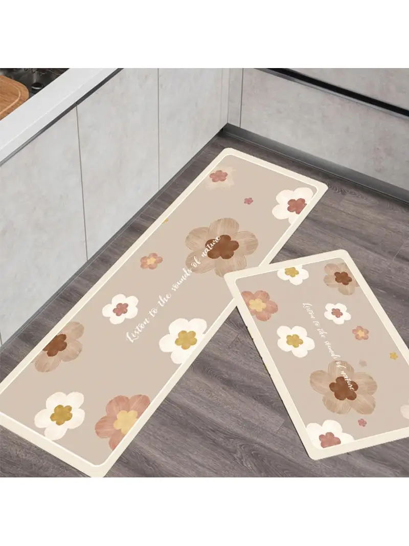 Kitchen Mat Absorbent Easy to Clean No-Wash Quick Dry Dirt Resistant Waterproof Oil Resistant Long Strip Anti-Slip Foot Mat M...
Kitchen Mat Absorbent Easy to Clean No-Wash Quick Dry Dirt Resistant Waterproof Oil Resistant Long Strip Anti-Slip Foot Mat M...