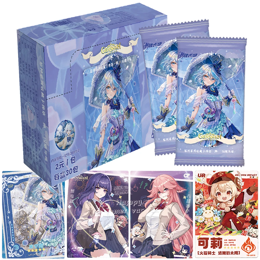 Genshin Impact Rare Collection Card Classic Role Playing Theme Game Limited Edition Card Children's Festival Entertainment Toy
Genshin Impact Rare Collection Card Classic Role Playing Theme Game Limited Edition Card Children's Festival Entertainment Toy