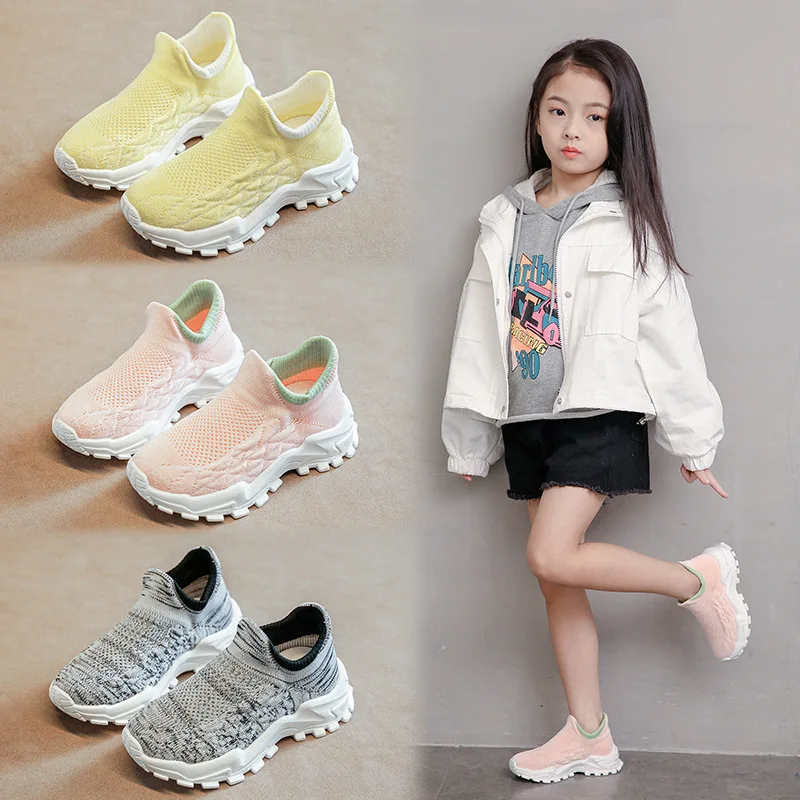 Spring Autumn 2023 Boys Girls Socks Shoes Sneakers Fashion Casual Running Shoes Kids Sport Shoes Non-slip Children Net Shoes
Spring Autumn 2023 Boys Girls Socks Shoes Sneakers Fashion Casual Running Shoes Kids Sport Shoes Non-slip Children Net Shoes