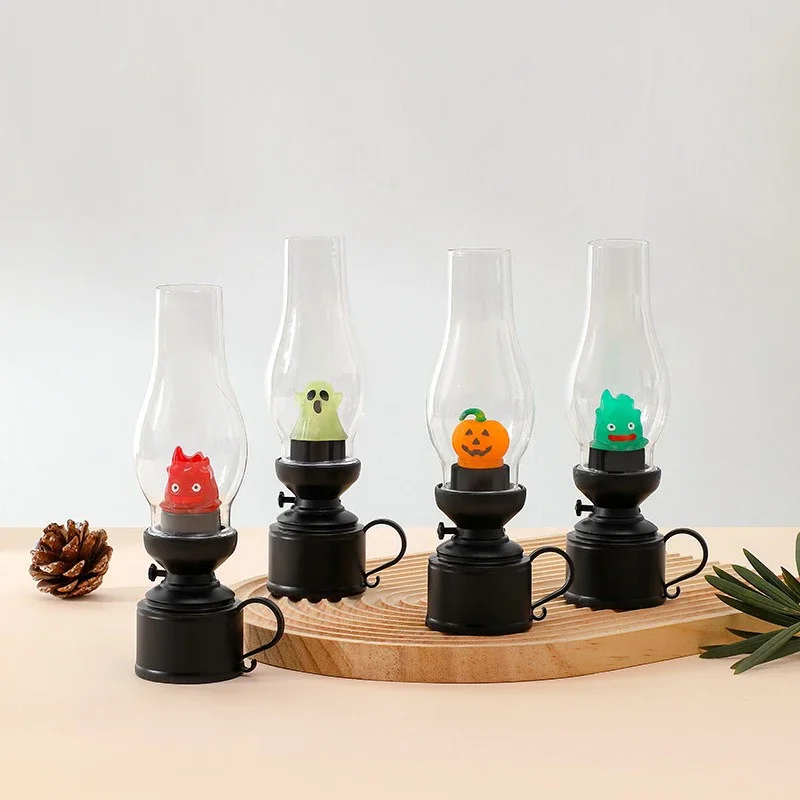 Беспламенный светодиодный ночник на Хэллоуин, ретро, декоративная свеча, мультяшная аниме, керосиновая лампа, прикроватная тумбочка для спальни, деко, настольные лампы
Беспламенный светодиодный ночник на Хэллоуин, ретро, декоративная свеча, мультяшная аниме, керосиновая лампа, прикроватная тумбочка для спальни, деко, настольные лампы