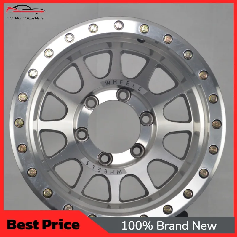 【2026】Factory Direct Price Two-piece Beadlock Style 17 18 19 20 21 22 23 Inch Polished Silver Forged Wheels For Jeep Wrangler Hu
【2026】Factory Direct Price Two-piece Beadlock Style 17 18 19 20 21 22 23 Inch Polished Silver Forged Wheels For Jeep Wrangler Hu