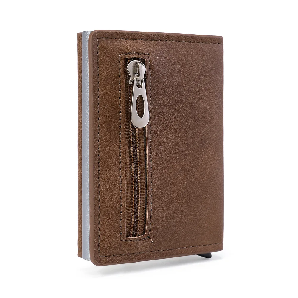 Men Wallet RFID Card Holder Wallet 2023 Antitheft Aluminum Box Card Holder PU Leather Pop Up Card Case Magnet Coin Purse
Men Wallet RFID Card Holder Wallet 2023 Antitheft Aluminum Box Card Holder PU Leather Pop Up Card Case Magnet Coin Purse