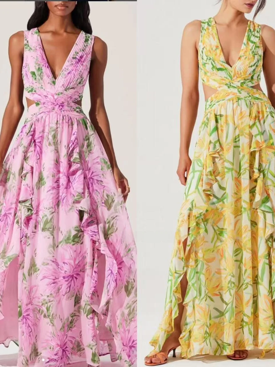 Sexy Backless V-Neck Long Island Vacation Dress New Color AR2025 Single Piece Summer Polyester Fiber A-Line Maxi Dress
Sexy Backless V-Neck Long Island Vacation Dress New Color AR2025 Single Piece Summer Polyester Fiber A-Line Maxi Dress