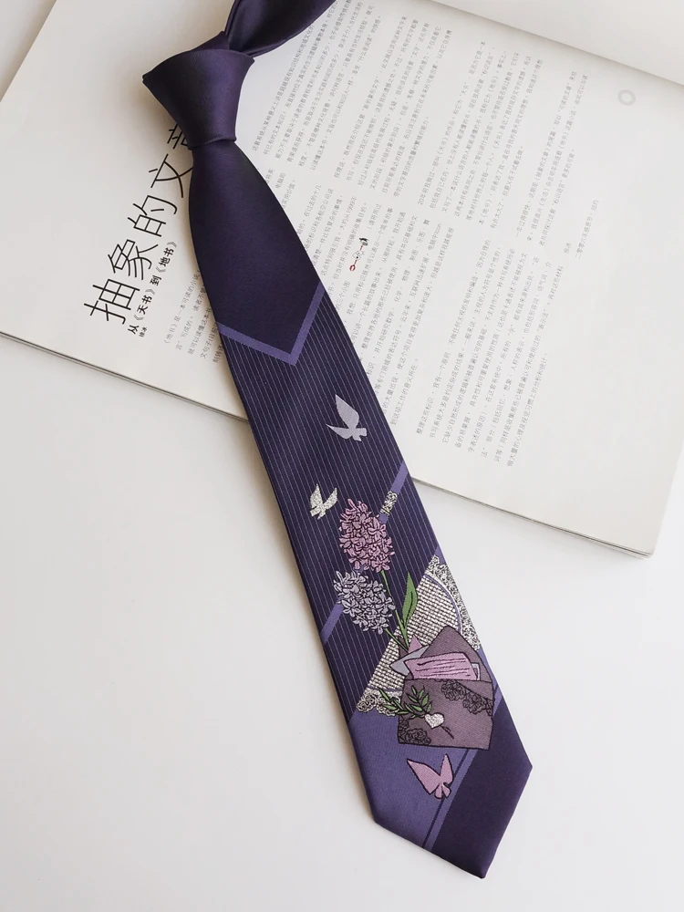 Free Shipping New Male men's Lavender Letter Hot Silver Edition Deep Purple Tie Academy Style Neckwear Women's College Necktie
Free Shipping New Male men's Lavender Letter Hot Silver Edition Deep Purple Tie Academy Style Neckwear Women's College Necktie