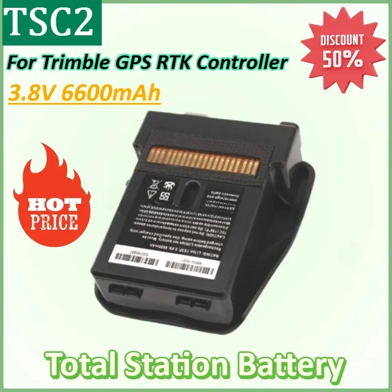 3.8V 6600mAh for Trimble TSC2 Hight Quality Battery Li-ion Battery for Trimble GPS RTK Controller Total Station Battery
3.8V 6600mAh for Trimble TSC2 Hight Quality Battery Li-ion Battery for Trimble GPS RTK Controller Total Station Battery