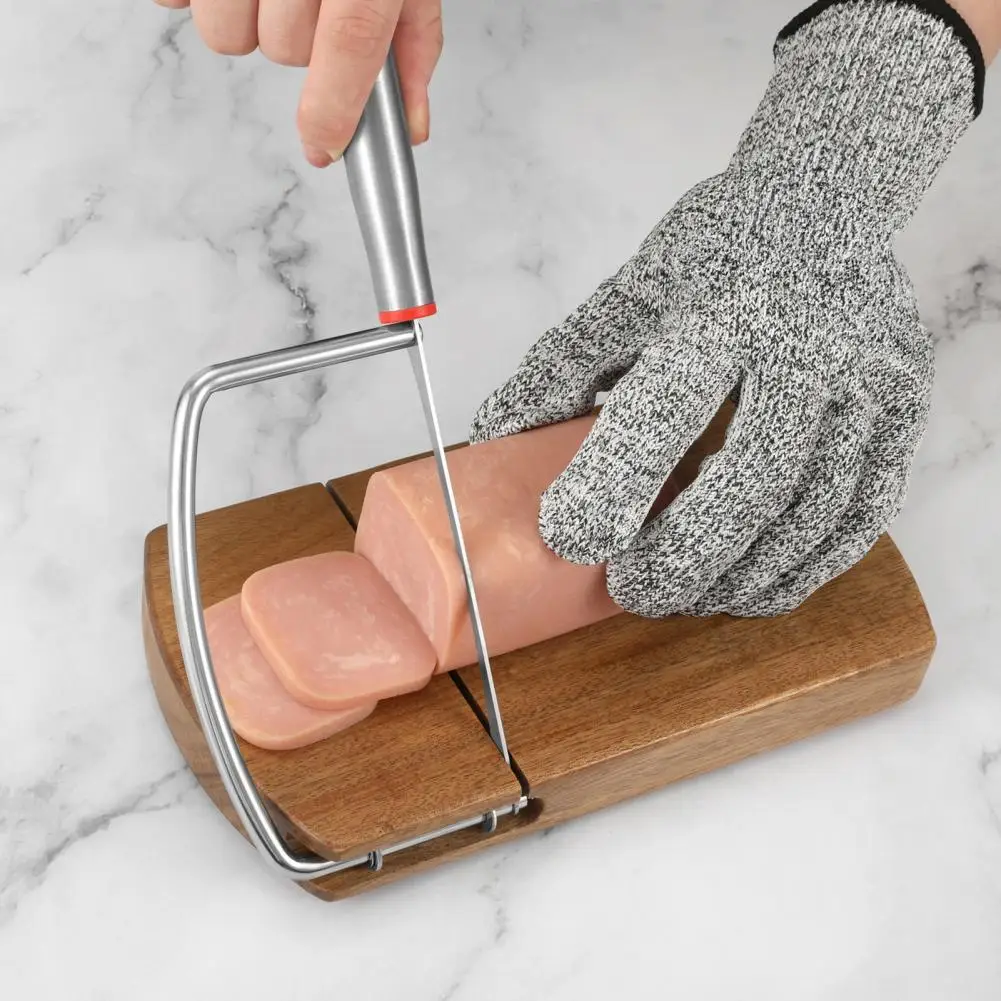 Manual Acacia Wood Cheese Slicer Non-slip Effortless Cheese Slicing Station Stainless Steel Handle Professional For Ham Fruit
Manual Acacia Wood Cheese Slicer Non-slip Effortless Cheese Slicing Station Stainless Steel Handle Professional For Ham Fruit