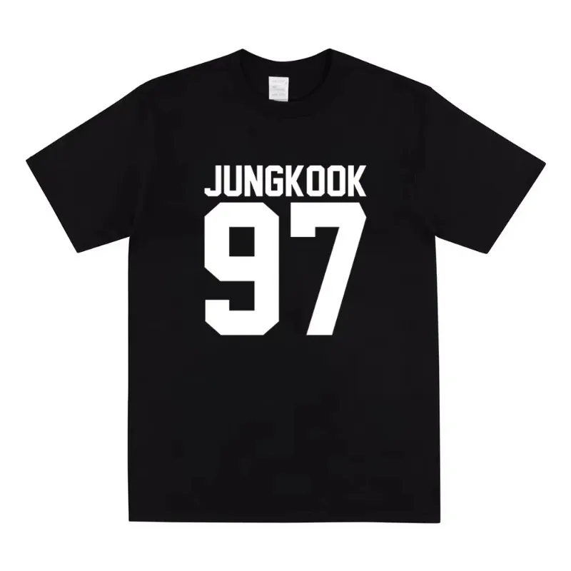 Jungkook T-shirt Jungkook 97 Graphic Tee Kpop Music Group Women Jungkook Jimin Suga J-Hoop Shirts Army Butter Tshirt Fans Tops
Jungkook T-shirt Jungkook 97 Graphic Tee Kpop Music Group Women Jungkook Jimin Suga J-Hoop Shirts Army Butter Tshirt Fans Tops