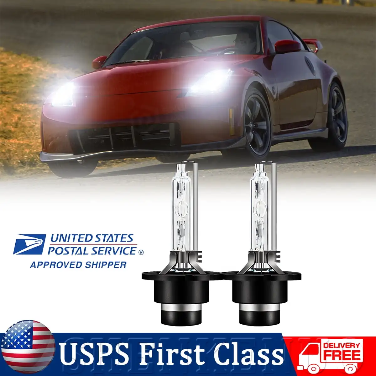 D2S HID фара белая лампа для Nissan 350Z 2006-2009 дальнего/ближнего света 2 шт.
D2S HID фара белая лампа для Nissan 350Z 2006-2009 дальнего/ближнего света 2 шт.