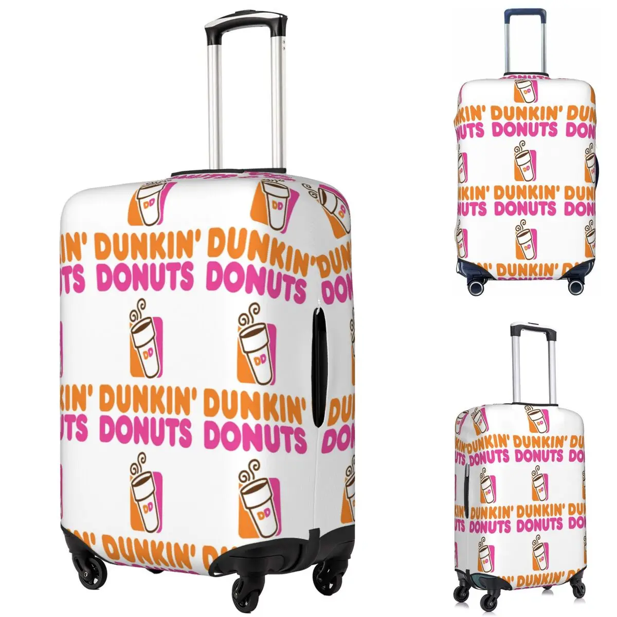 Dunkin Donuts Suitcase Cover Protection Elastic Travel Luggage Protector Covers for 18-32 Inch
Dunkin Donuts Suitcase Cover Protection Elastic Travel Luggage Protector Covers for 18-32 Inch