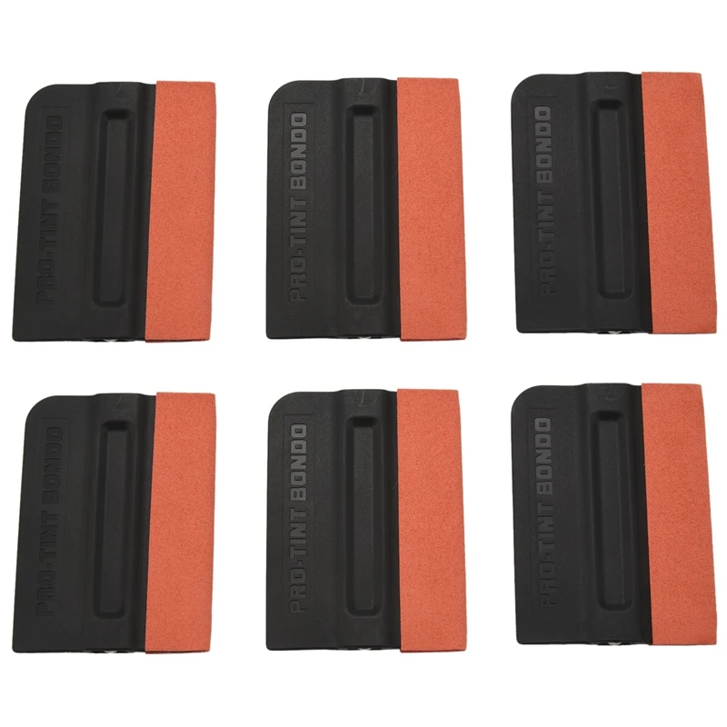 6Pack Magnet Suege Felt Edge Squeegee Vinyl Wrap Application Tools Film Squeegee Tint Tools Kit
6Pack Magnet Suege Felt Edge Squeegee Vinyl Wrap Application Tools Film Squeegee Tint Tools Kit