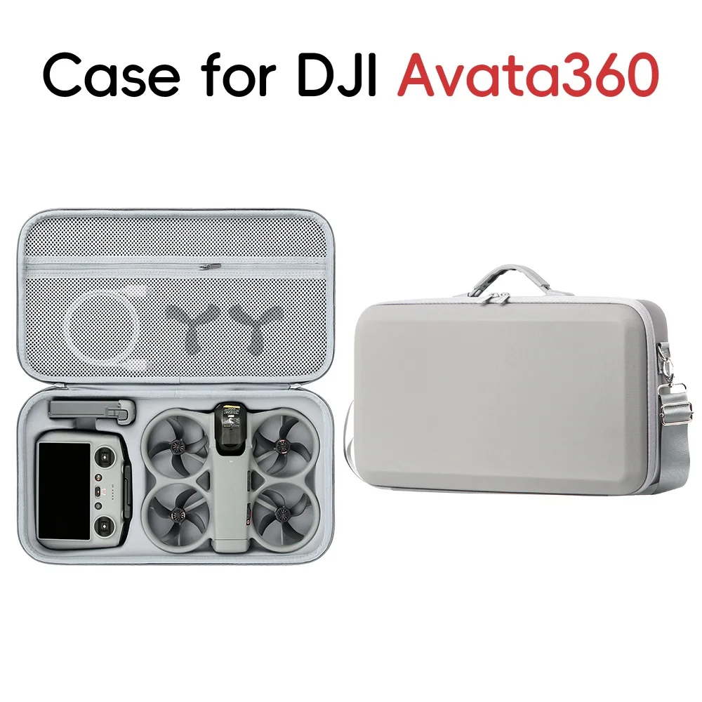 Protective Carrying Case For DJI Avata 360 (RC2 )Shouler Storage Bag Dust-proof and Shock-resistant Travel Box Drone Accessory
Protective Carrying Case For DJI Avata 360 (RC2 )Shouler Storage Bag Dust-proof and Shock-resistant Travel Box Drone Accessory