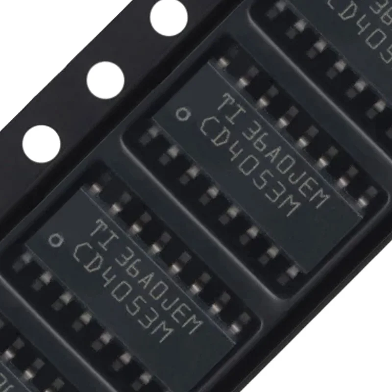 10Pcs New Original Cd4053Bm96 Silk Screen Printing Cd4053M Soic16 Cmos Three-Way 2-Channel Analog Multiplexer Chip
10Pcs New Original Cd4053Bm96 Silk Screen Printing Cd4053M Soic16 Cmos Three-Way 2-Channel Analog Multiplexer Chip