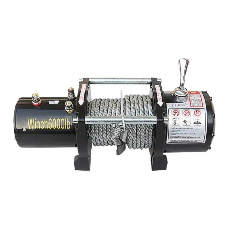 3500 Pounds 4000 Lb 6000 Lb 12V 24V 4X4 Electric Winch Wire Rope Electric Winch for Car
3500 Pounds 4000 Lb 6000 Lb 12V 24V 4X4 Electric Winch Wire Rope Electric Winch for Car