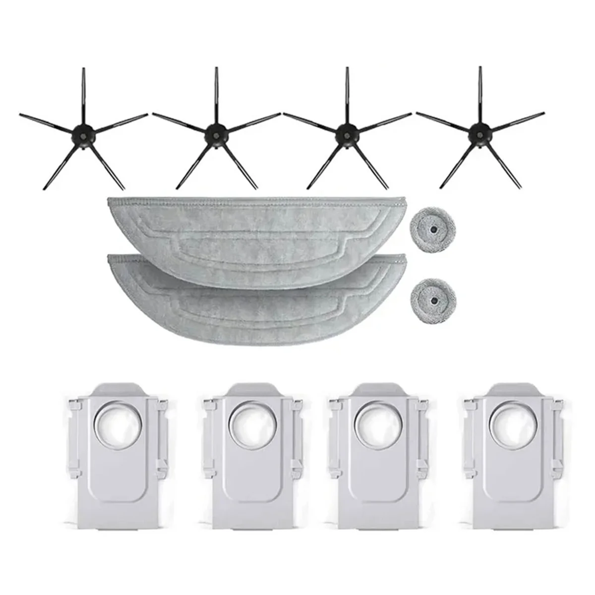 A76Z For S8 MaxV Ultra G20s Robot Vacuum Spare Parts Mop Cloths HEPA Filters Dust Bags Accessories
A76Z For S8 MaxV Ultra G20s Robot Vacuum Spare Parts Mop Cloths HEPA Filters Dust Bags Accessories