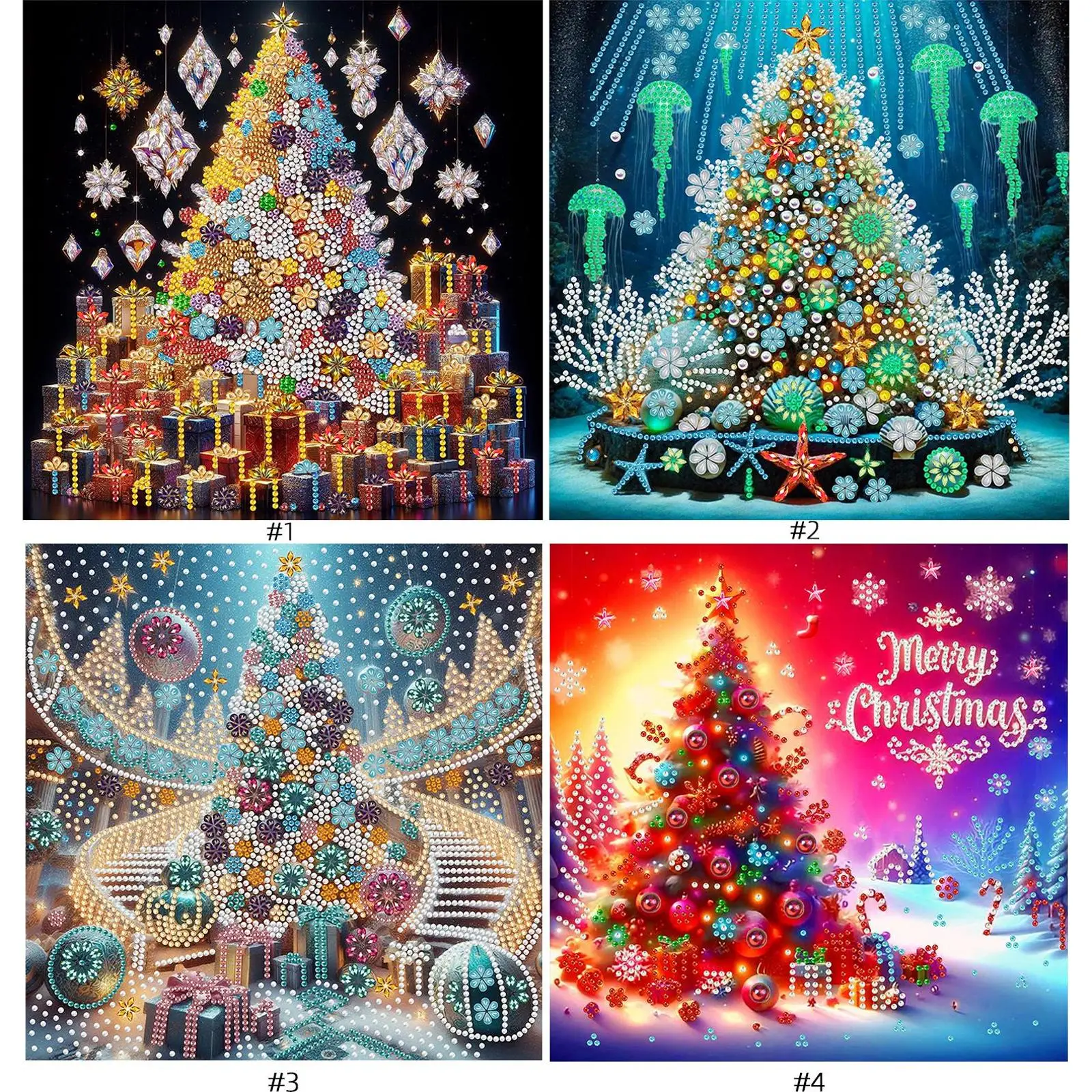 Xmas Tree 5D DIY Diamond Art Painting Kits for Home Office Wall Decor Special Shape Partial Drill Dimond Art Paintings 30x30cm
Xmas Tree 5D DIY Diamond Art Painting Kits for Home Office Wall Decor Special Shape Partial Drill Dimond Art Paintings 30x30cm