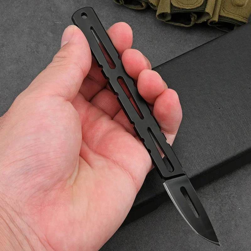 1PCS 3CR13 Stainless Steel Sharp Small Fixed Blade Knife Outdoor Camping Portable Neck Kydex Knifes Mini Crowbar with Scabbard
1PCS 3CR13 Stainless Steel Sharp Small Fixed Blade Knife Outdoor Camping Portable Neck Kydex Knifes Mini Crowbar with Scabbard