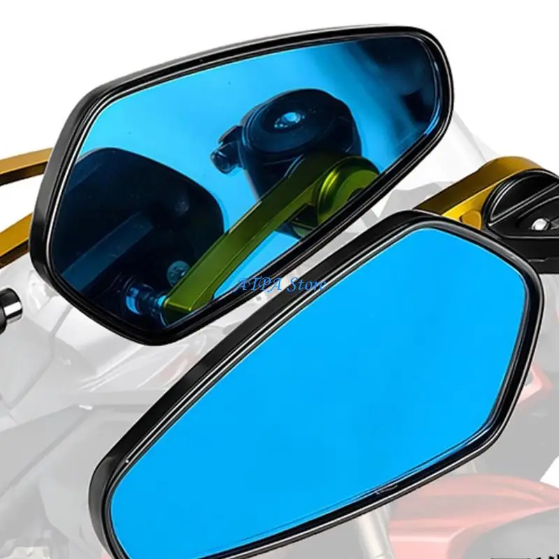 U13C Wide Screen Motorcycle Mirror Quick Mounting Handlebar End Mirror Adjustable
U13C Wide Screen Motorcycle Mirror Quick Mounting Handlebar End Mirror Adjustable