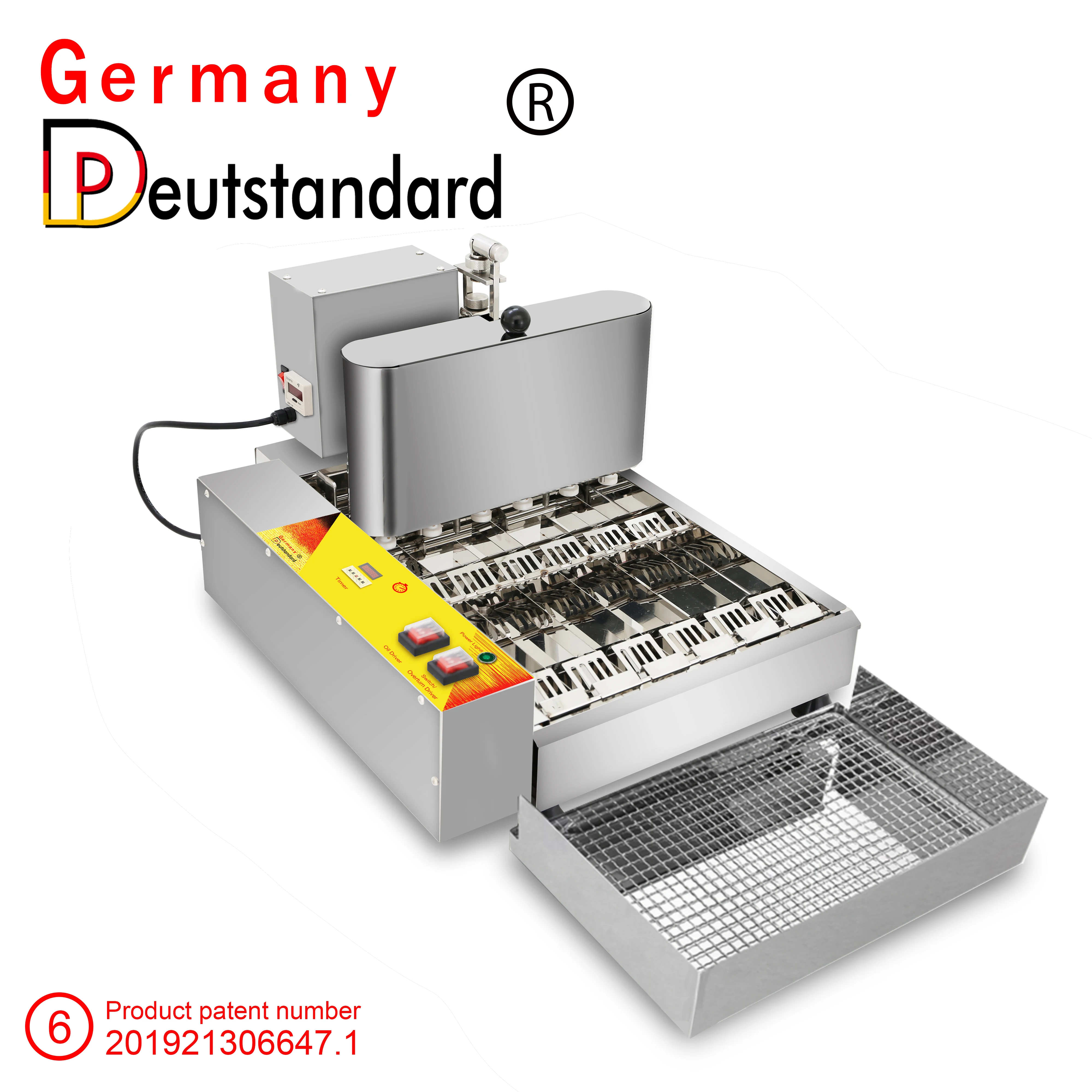 Electric 6 Rows Mini Donut Machine Hot Sale Snack Machines Donut Machine With Factory Price
Electric 6 Rows Mini Donut Machine Hot Sale Snack Machines Donut Machine With Factory Price