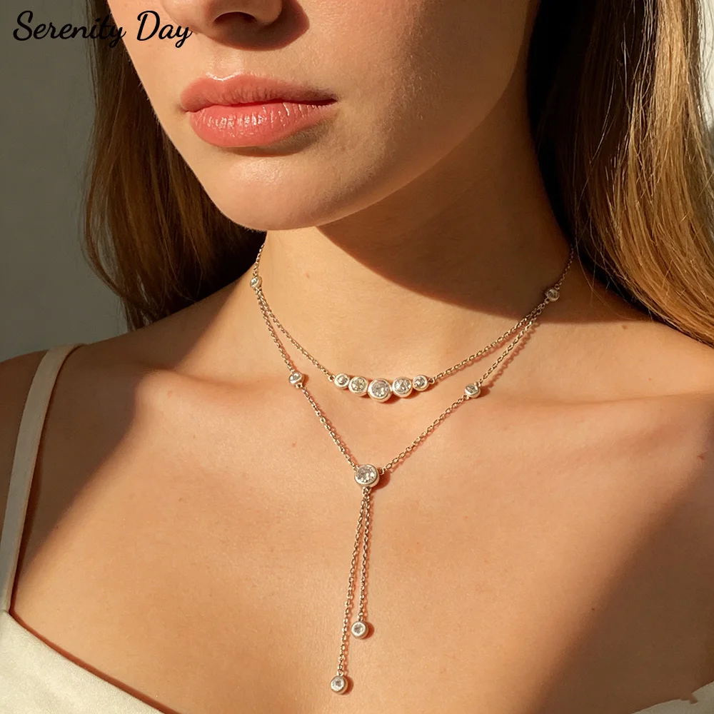 Ожерелье Serenity с муассанитом 2,4 карата, подвеска-капля, серебро 925 пробы, позолота 18К, подарок для женщин и девушек
Ожерелье Serenity с муассанитом 2,4 карата, подвеска-капля, серебро 925 пробы, позолота 18К, подарок для женщин и девушек